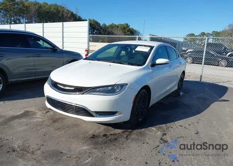 2015 Chrysler 200 Limited из США, поврежденный, VIN 1C3CCCAB3FN744603